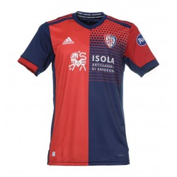 Camisola Cagliari Equipamento Primeiro 2021-2022 Manga Curta